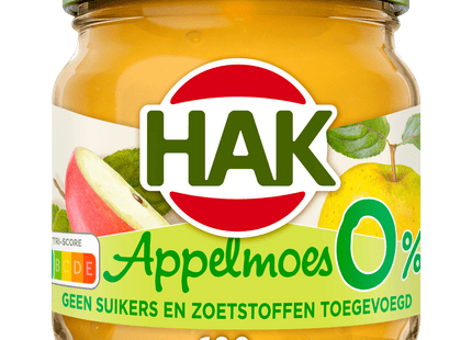 Hak Appelmoes 0% suiker toegevoegd