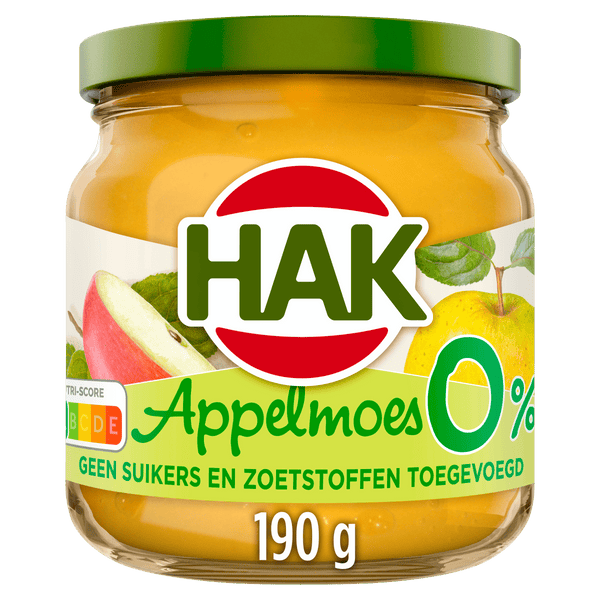 Hak Apfelmus 0% Zucker hinzugefügt