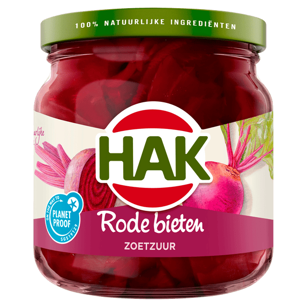 Hak Rode bieten zoetzuur