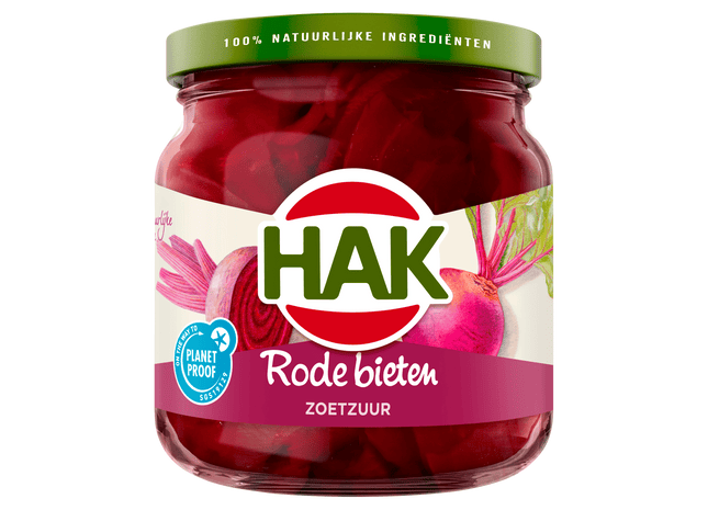 Hak Rode bieten zoetzuur