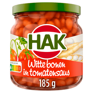 Hak Witte bonen in tomatensaus
