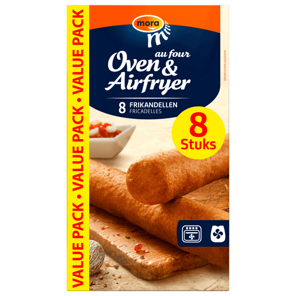 Mora Oven & Airfryer Frikandellen 8 ST