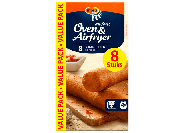Mora Oven & Airfryer Frikandellen 8 ST