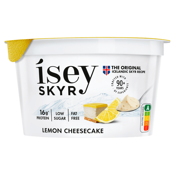 Isey Skyr Zitronen-Käsekuchen