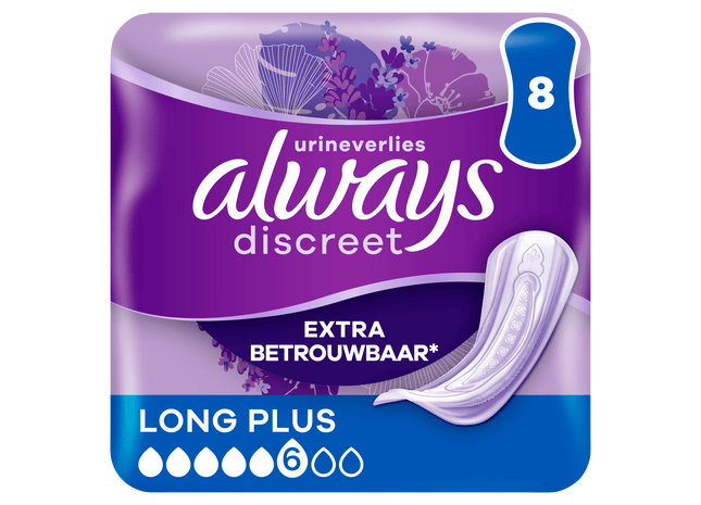 Always Discreet maandverband long