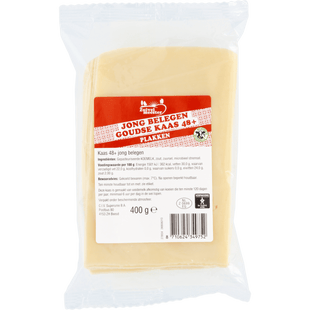 Zuivelmeester Goudse jong belegen 48+ plakken