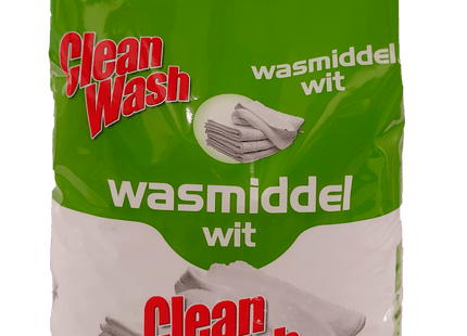 Clean Wash Detergent powder white