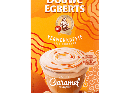 Douwe Egberts Milk based oploskoffie latte caramel