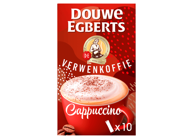 Douwe Egberts Milk based oploskoffie cappuccino