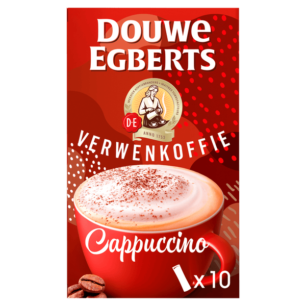Douwe Egberts Milk-based instant cappuccino coffee