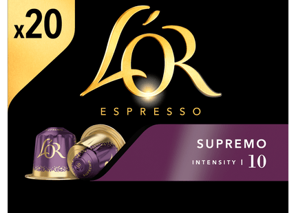 L'Or Espresso capsules supremo sterkte 10