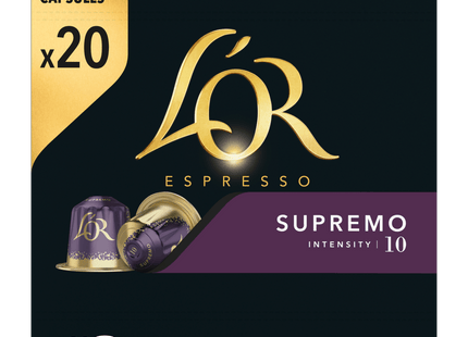 L'Or Espresso capsules supremo sterkte 10