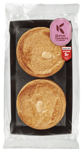 Neutrale Buttermandelscheiben