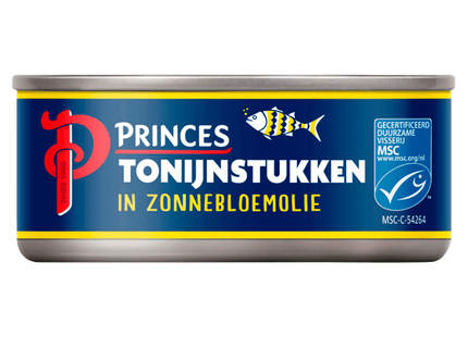 Princes Tonijnstukken in zonnebloemolie MSC