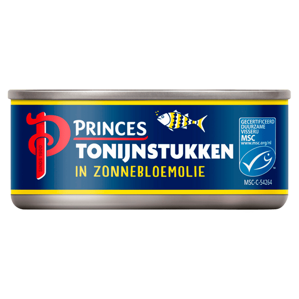 Princes Tonijnstukken in zonnebloemolie MSC
