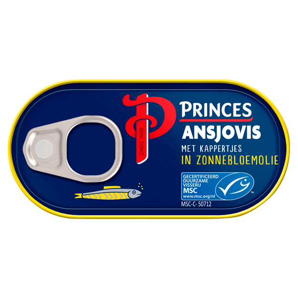 Princes Ansjovis + kappertjes MSC