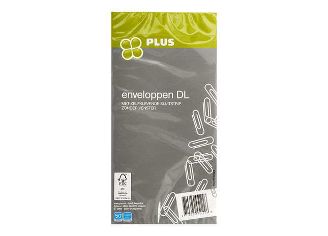 Enveloppen DL 110x220 mm FSC