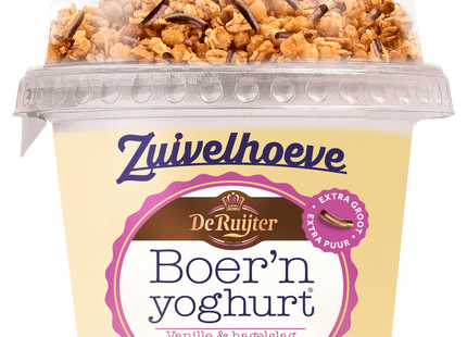 Zuivelhoeve Boer'n yoghurt vanille & hagelslag
