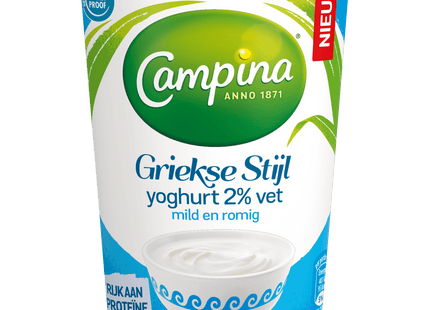 Campina Yoghurt griekse stijl naturel