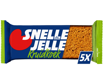 Snelle Jelle Krachtige kruidkoek naturel 5-pack