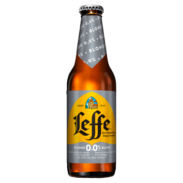 Leffe Blond Belgian abbey beer 0.0%