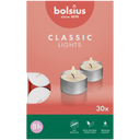 Bolsius Theelichten 8-uur doos 30 Wit