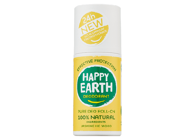 Happy Earth 100 % natürlicher Deo-Roller Jasmin