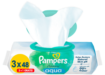 Pampers Baby Wipes Aqua baby wipes