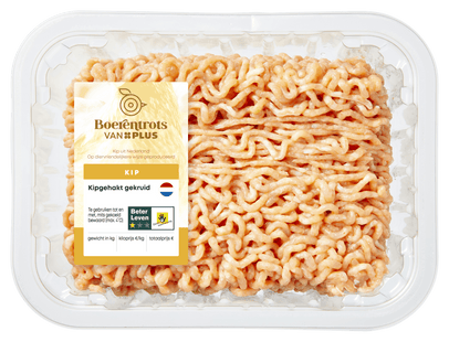 Boerentrots Kipgehakt gekruid