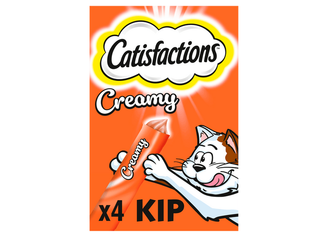 Catisfactions Kattensnoepje - Creamy Kip
