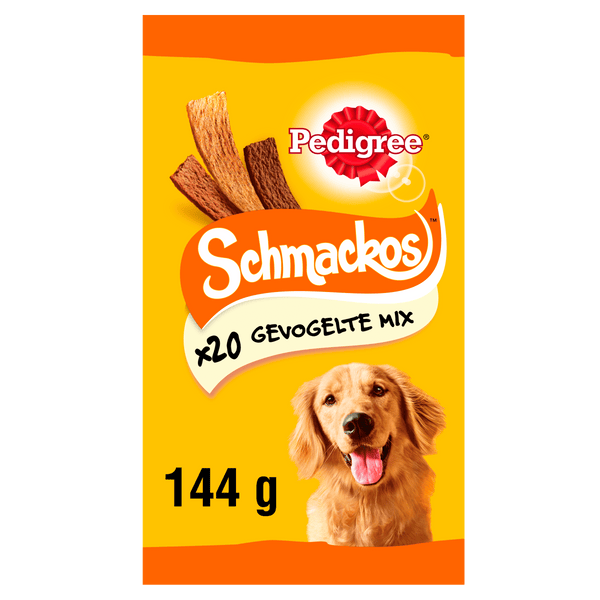 Pedigree Schmackos Hundesnacks Geflügel