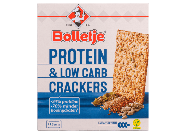 Bolletje Crackers protein low carb