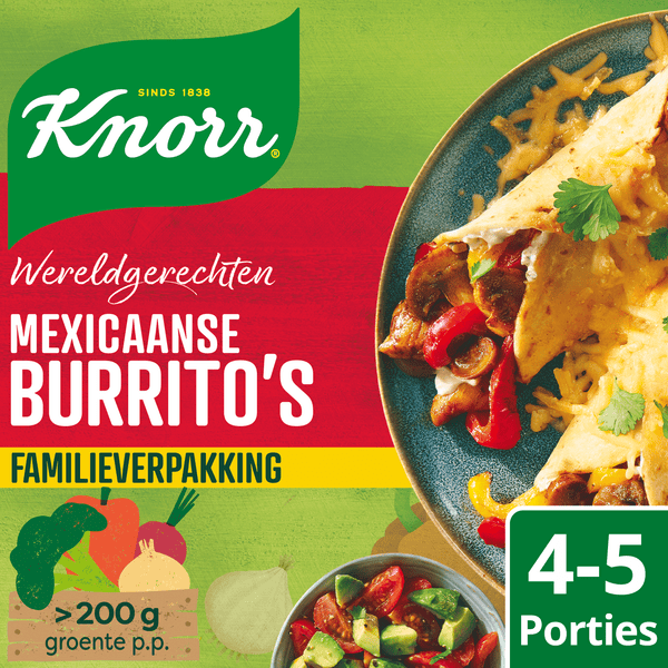 Knorr Weltgericht Mexikanische Burritos XXL