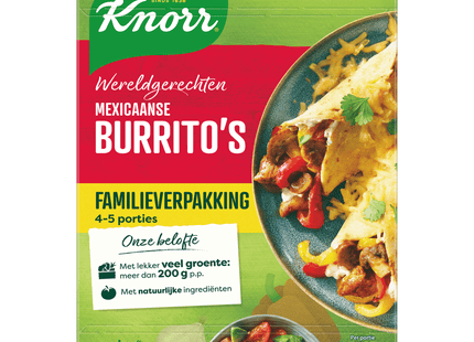 Knorr World dish Mexican burritos xxl