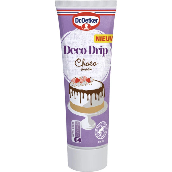 Dr. Oetker Deco drip choco smaak