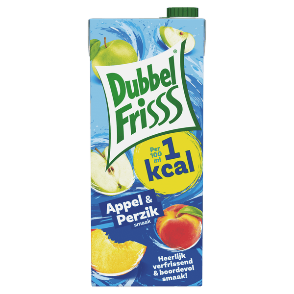 Dubbelfrisss 1kcal Apple & peach