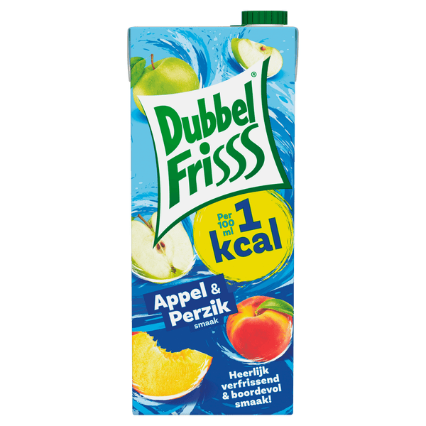 Dubbelfrisss 1kcal Apple & peach