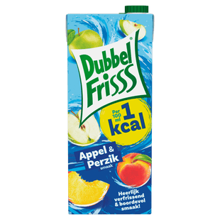 Dubbelfrisss 1kcal Appel & perzik