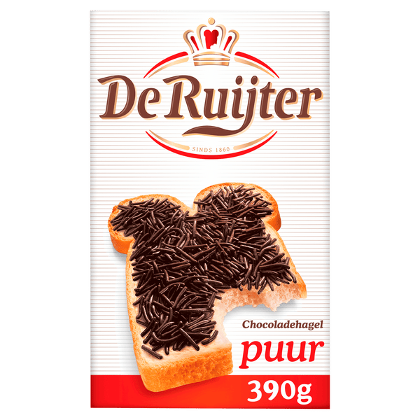 De Ruijter Chocoladehagel puur