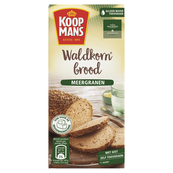 Koopmans Brotmischung Waldkorn Mehrkornbrot