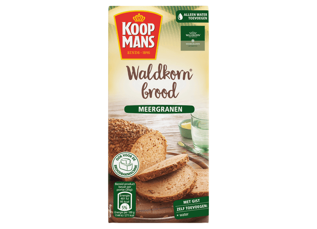 Koopmans Brotmischung Waldkorn-Mehrkornbrot
