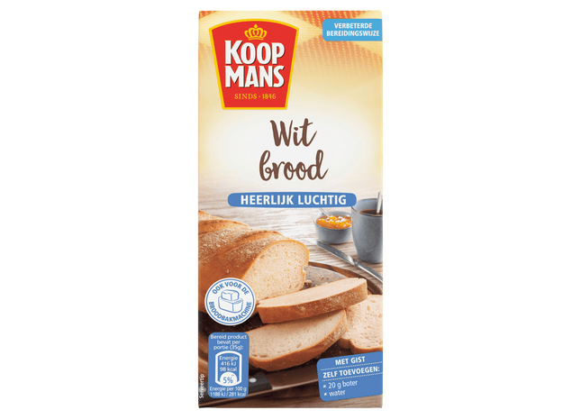 Koopmans Broodmix wit brood