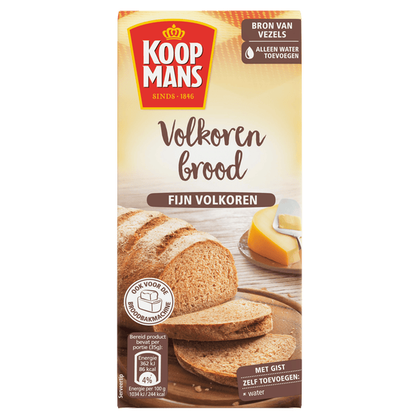 Koopmans Whole Wheat Bread Mix