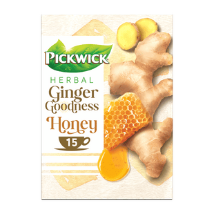 Pickwick Ginger goodness honey