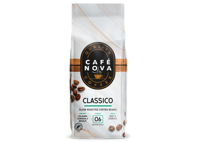 Café Nova Kaffeebohnen Classico Stärke 6