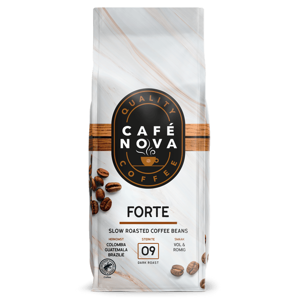 Café Nova Koffiebonen forte sterkte 9