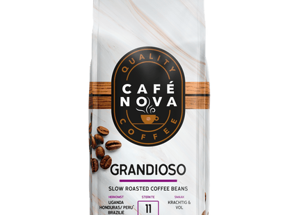 Café Nova Koffiebonen grandioso sterkte 11