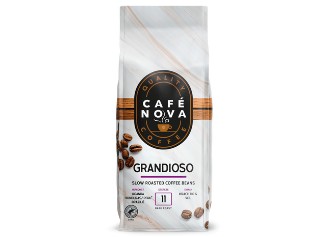 Café Nova Koffiebonen grandioso sterkte 11