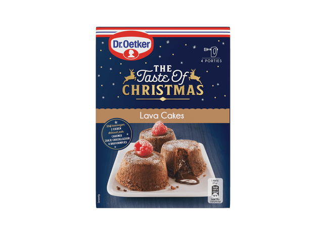 Dr. Oetker Mix voor Lavacakjes