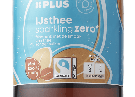 IJsthee sparkling zero Fairtrade